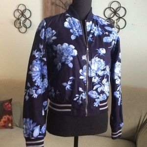 Gap Navy and blue Baseball Style Jacket Size XS